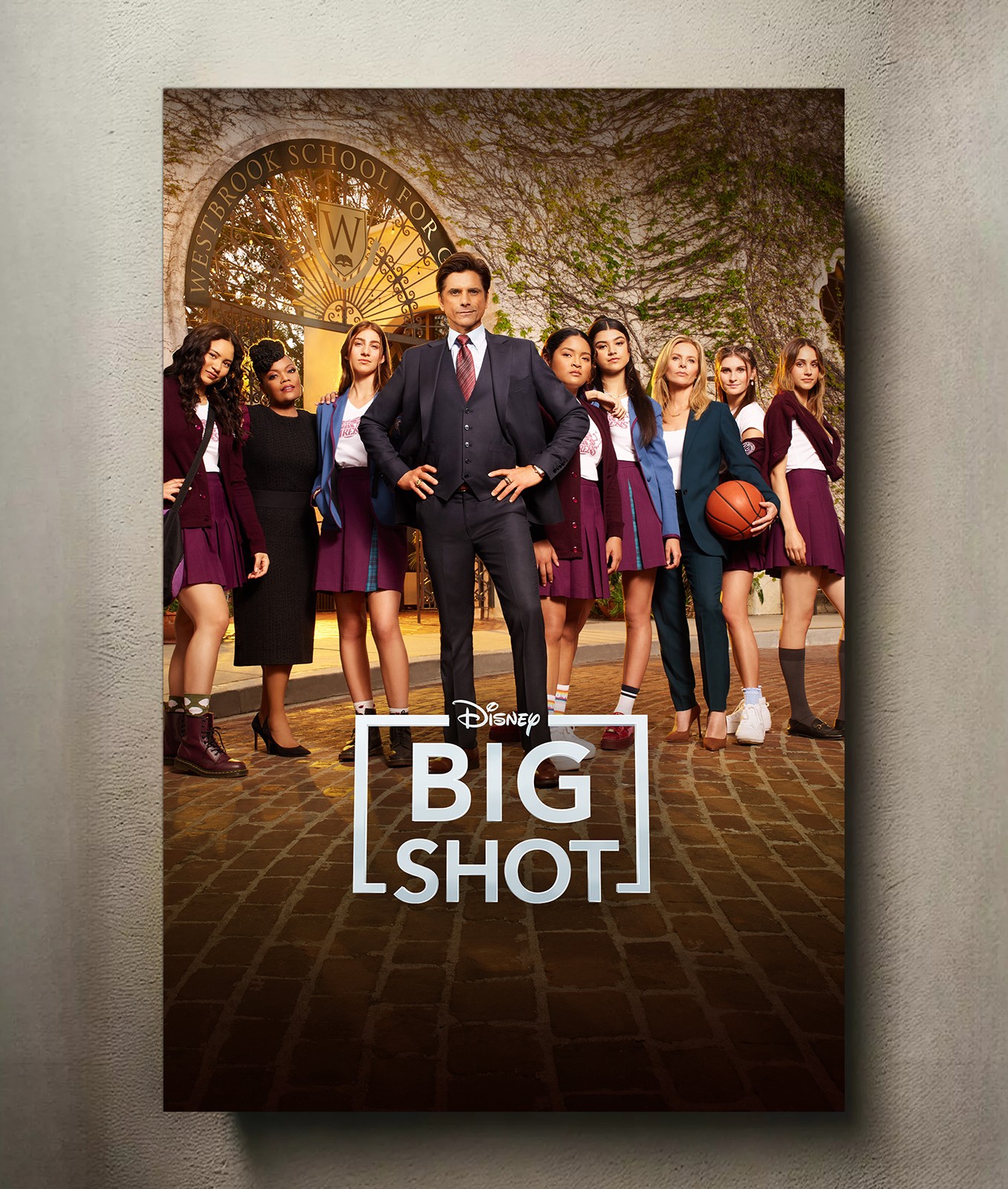 Big Shot 8x12 Metal TV Show Poster Sign