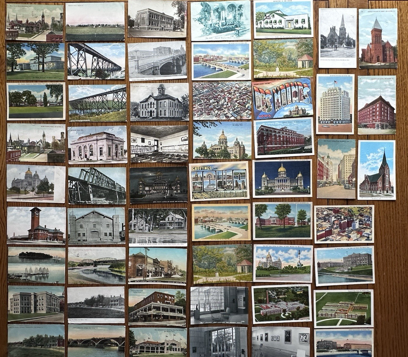 Central Iowa Antique & Vintage Postcards Many Des Moines Many Early 1900\'s
