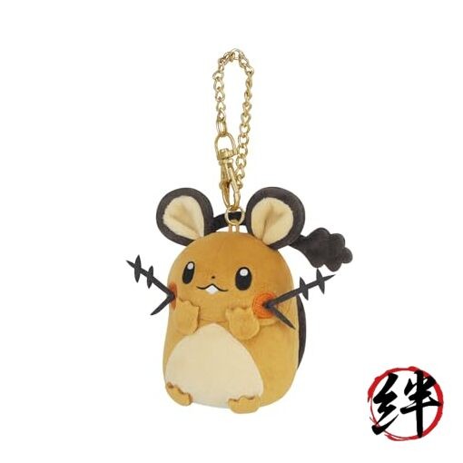Sanei Boeki Pokémon Mascot Dedenne Mascot W6 x D6 x H10.5cm Plush Toy PM50