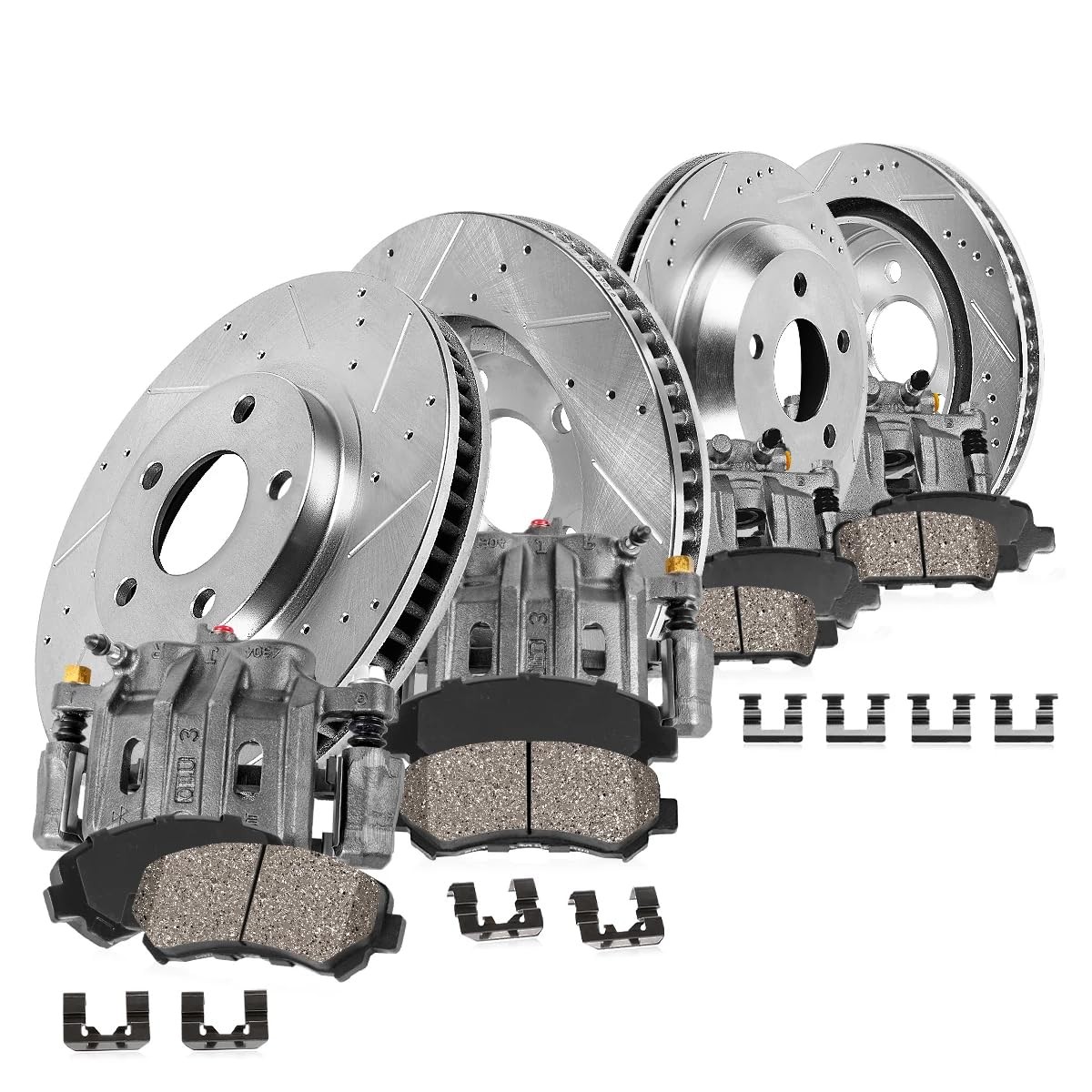 Callahan Brake Parts Front & Rear Brake Kit for Lexus RX300 EBYK040879
