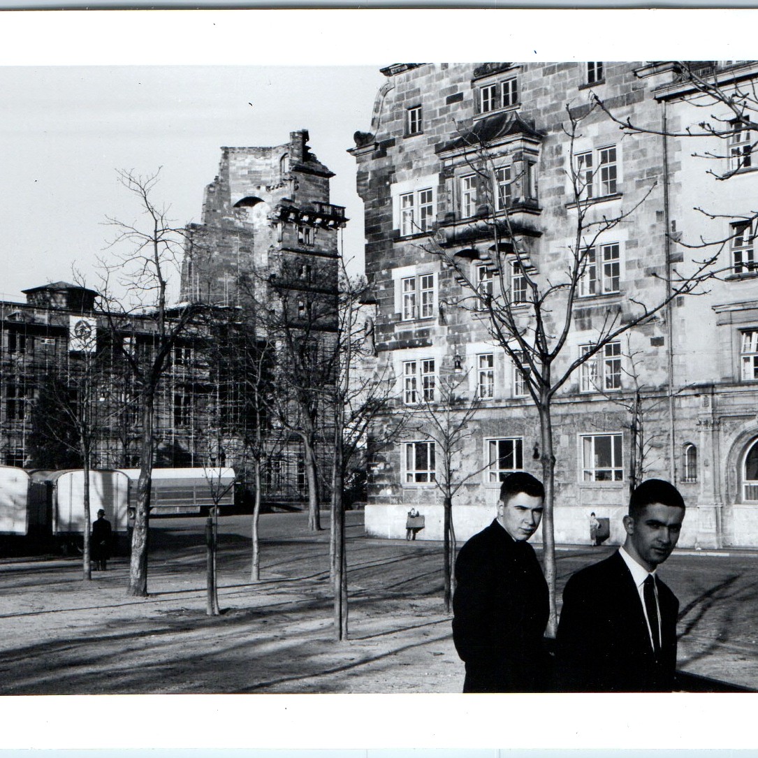 c1960s Potsdam Germany Ruined Garrison Church WWII Army Lovell Atkins Photo 5\