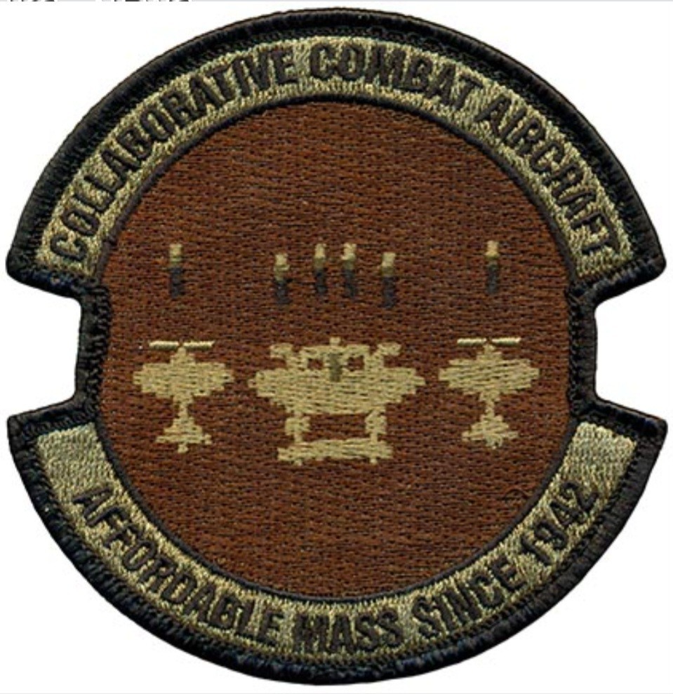 AFRL Collaborative Combat Aircraft Program Office USAF OCP Patch.