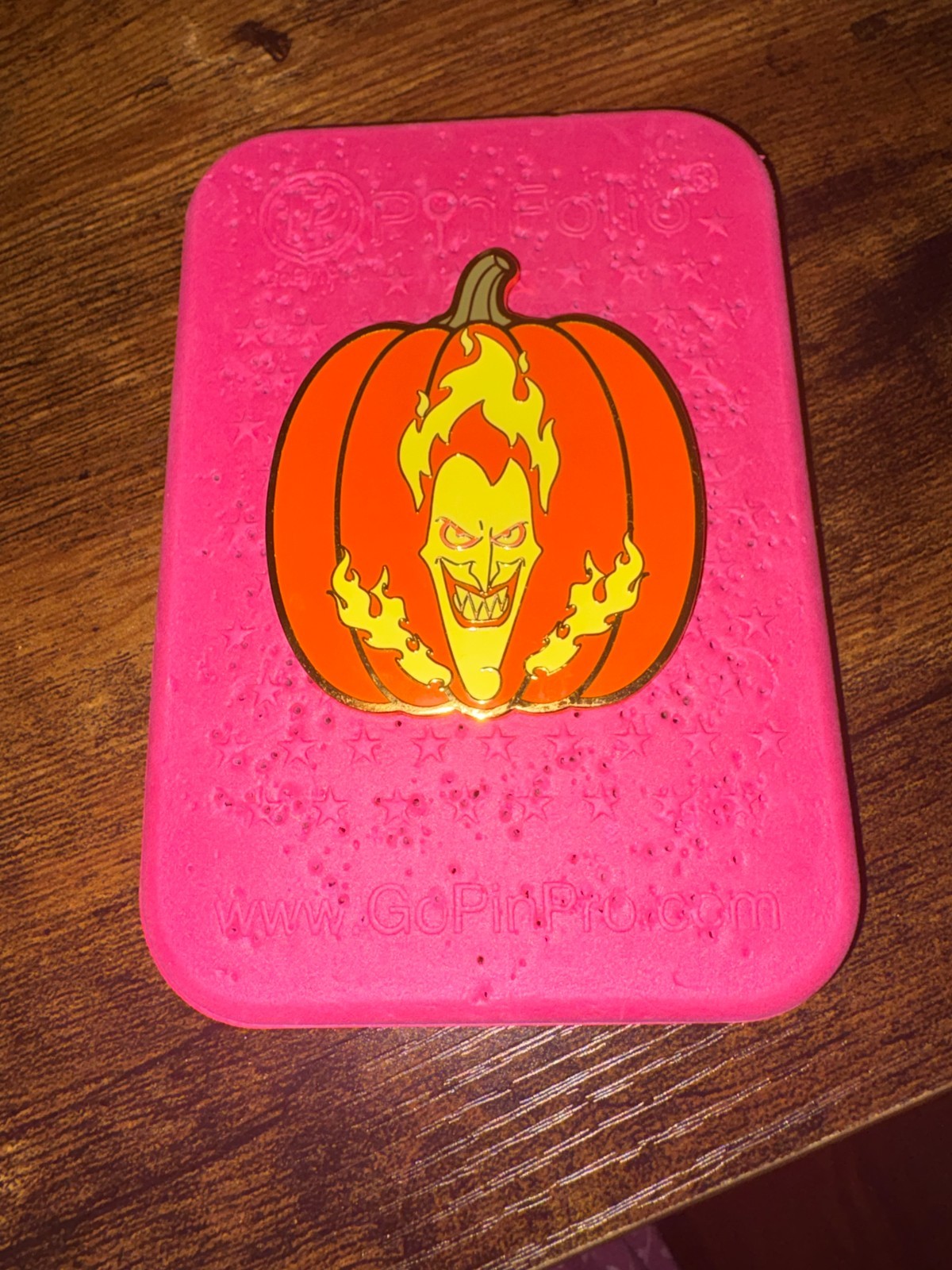 Disney PALM Hades Villains Jack-o-Lanterns Mystery GITD LE 750 Pin