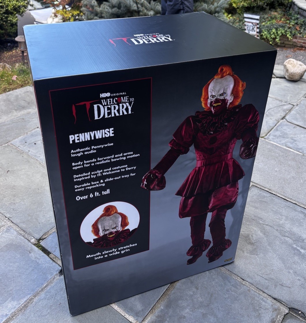 2026 Spirit Halloween Pennywise Animatronic – Welcome to Derry (BRAND NEW RARE)