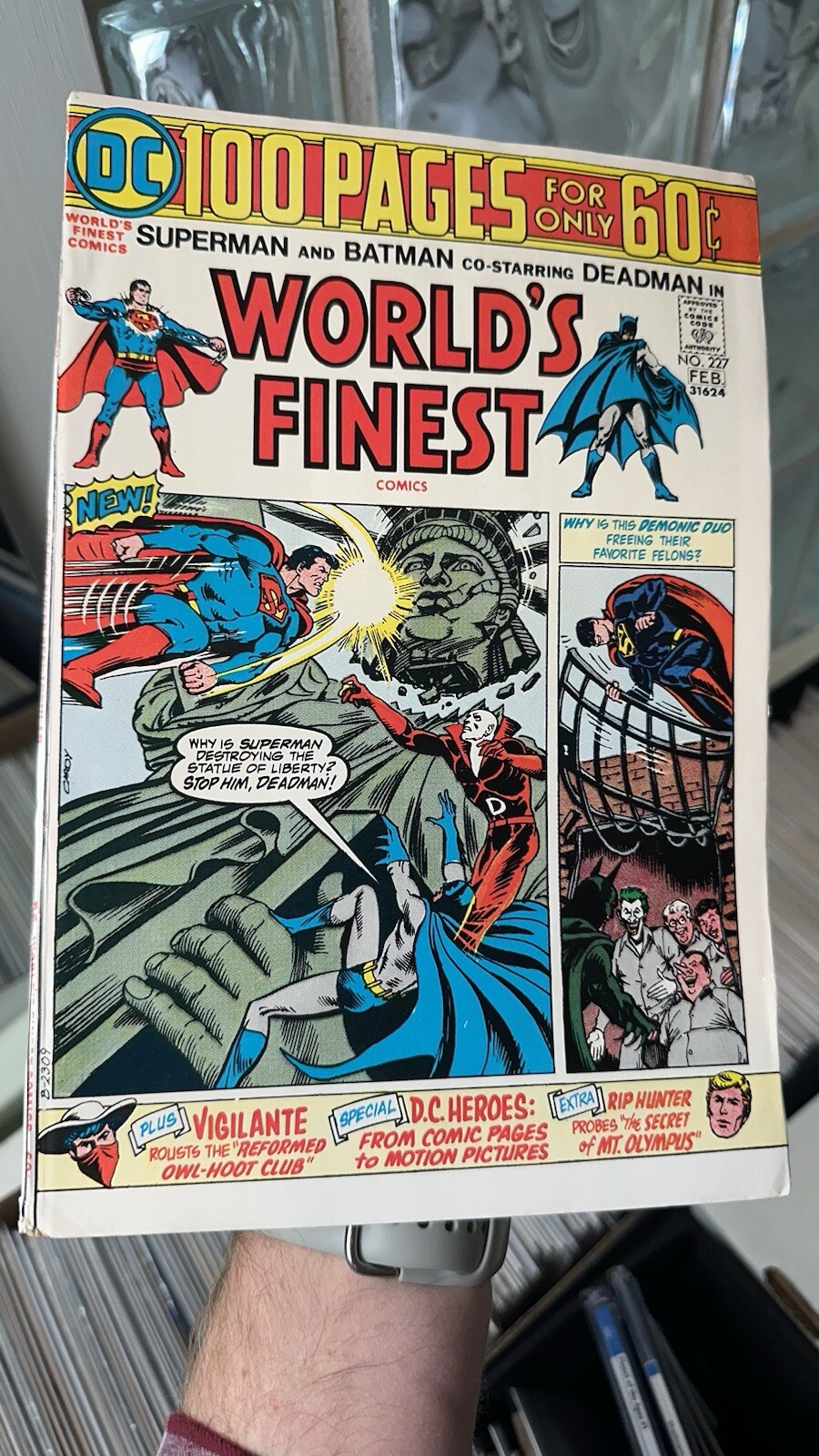 World’s Finest Comics #227 Joker Penguin 100 page Super-Spectacular DC 1975