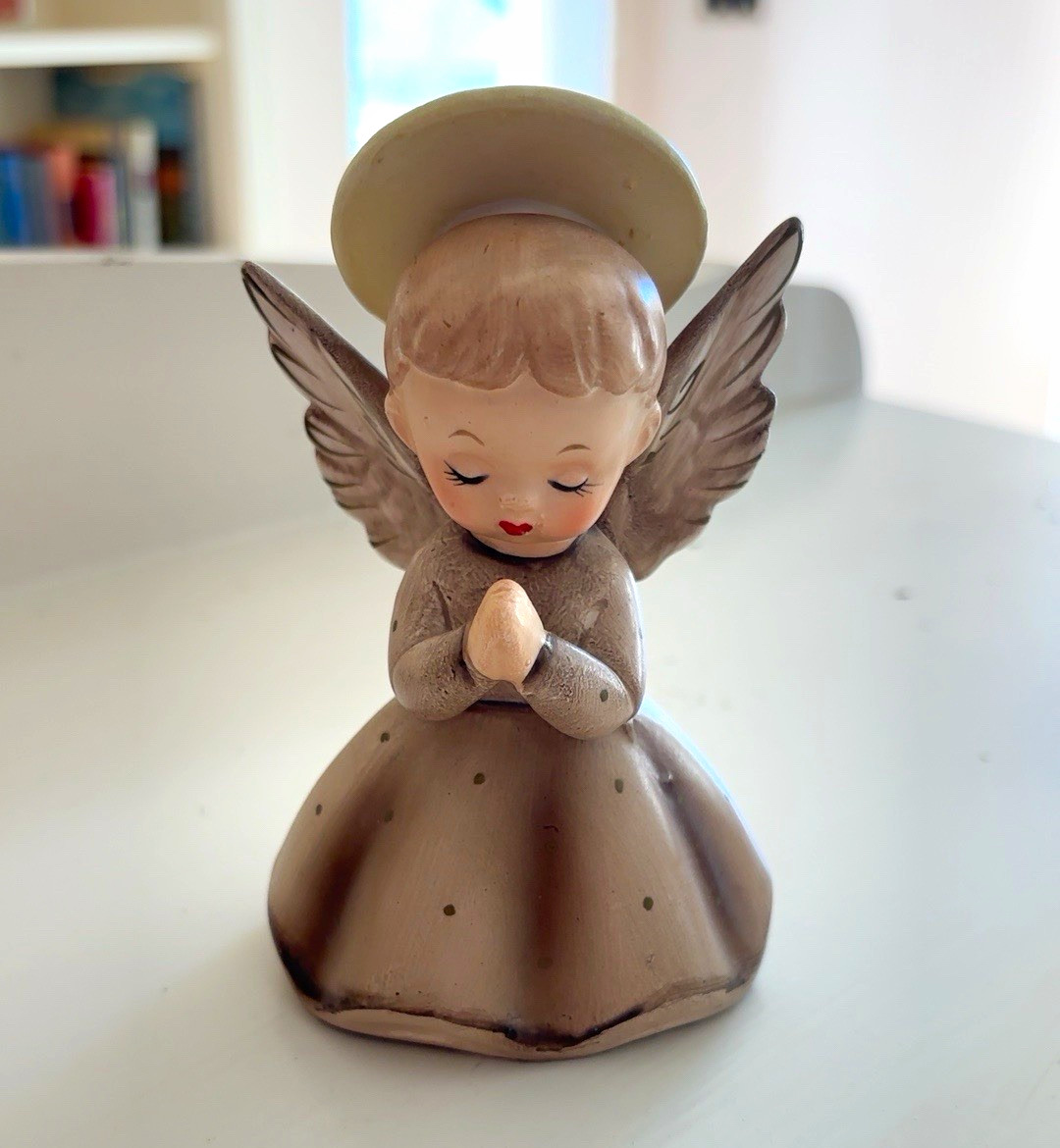 Vintage 1958 Napco Ware Angel Figurine C3258 – Praying Angel – Japan