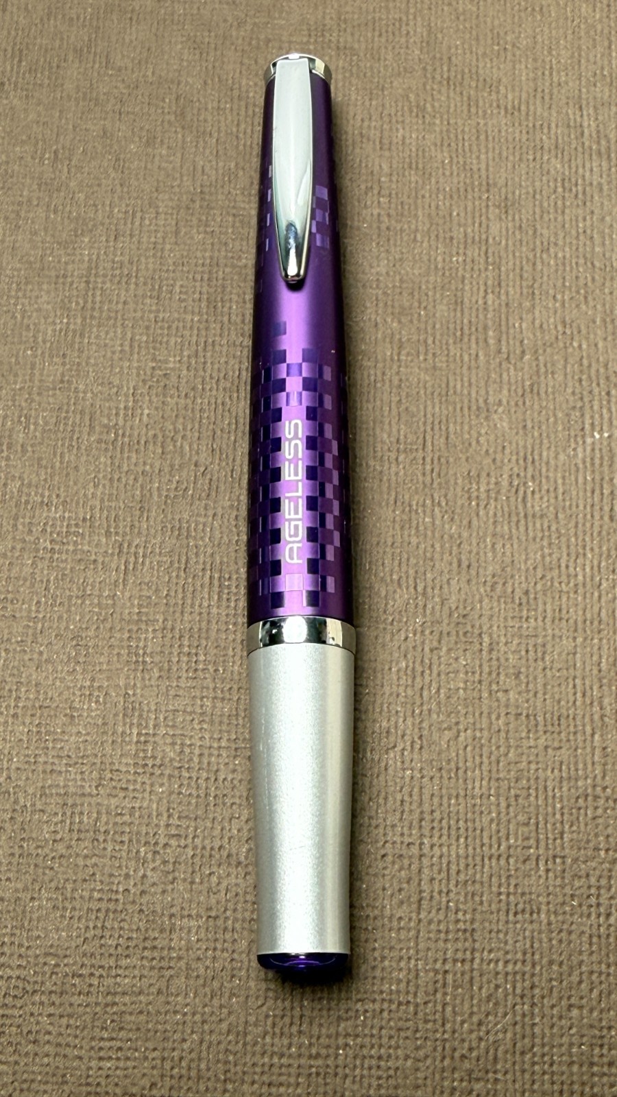 Pilot Ageless Future Ballpoint Pen Purple Mosaic No Box Papers BRFN-10M Refill