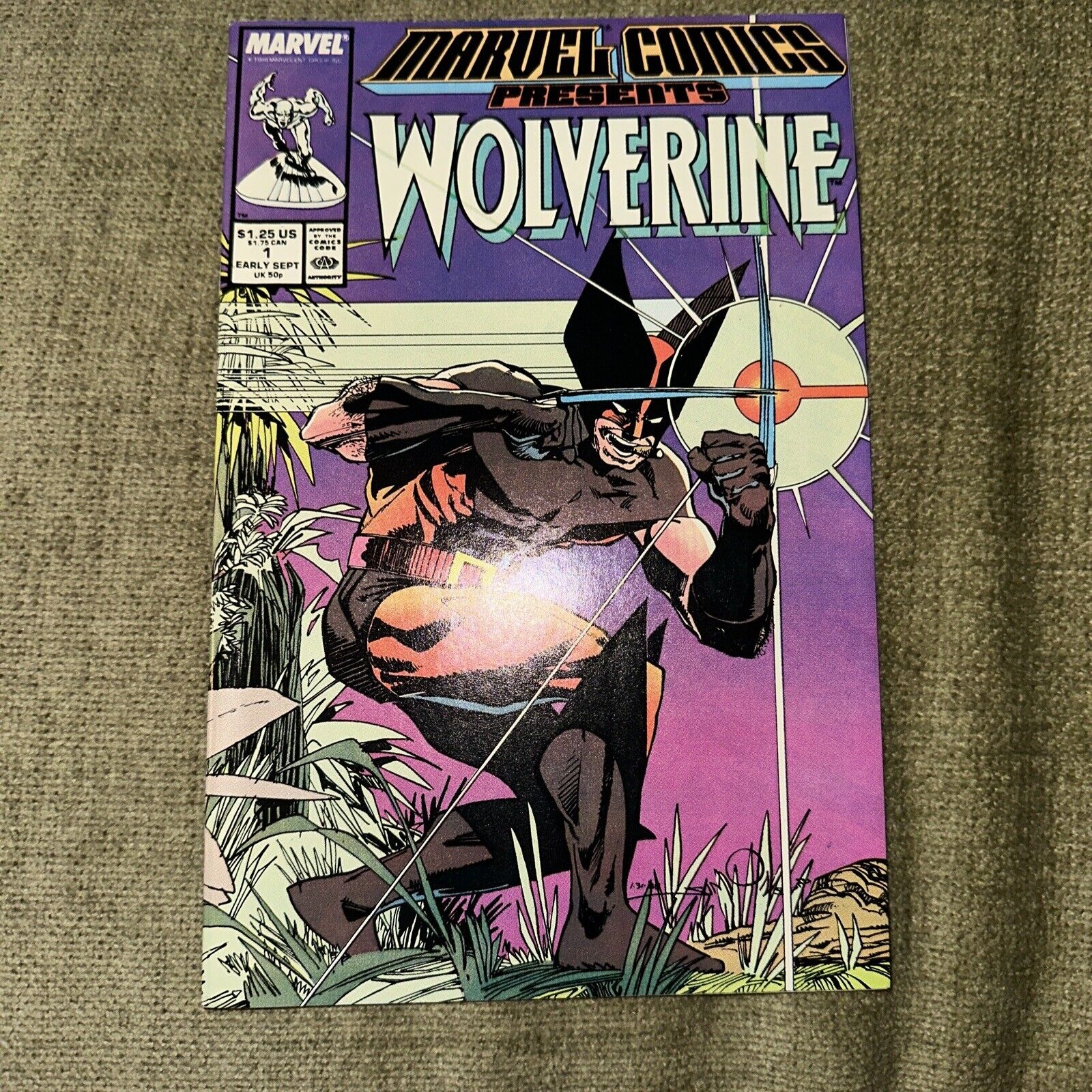 Marvel Comics Presents Wolverine #1 Sep 1988 Comic Wolverine 1st Appearance