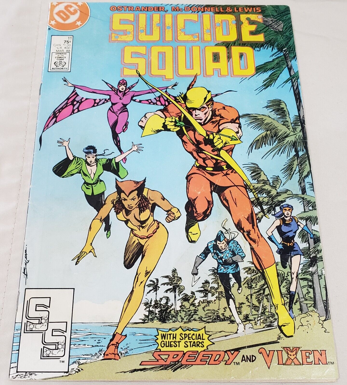 1988 DC SUICIDE SQUAD #11 VIXEN SPEEDY Good Condition Dc Comics 