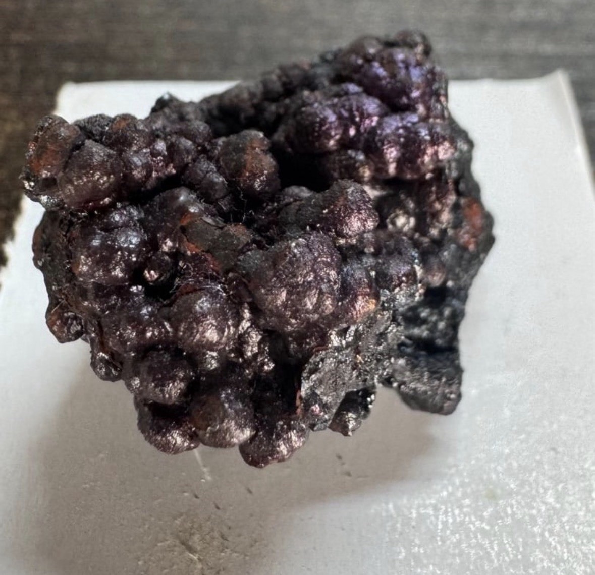 Metallic Iridescent Rainbow Goethite From Tharsis Spain
