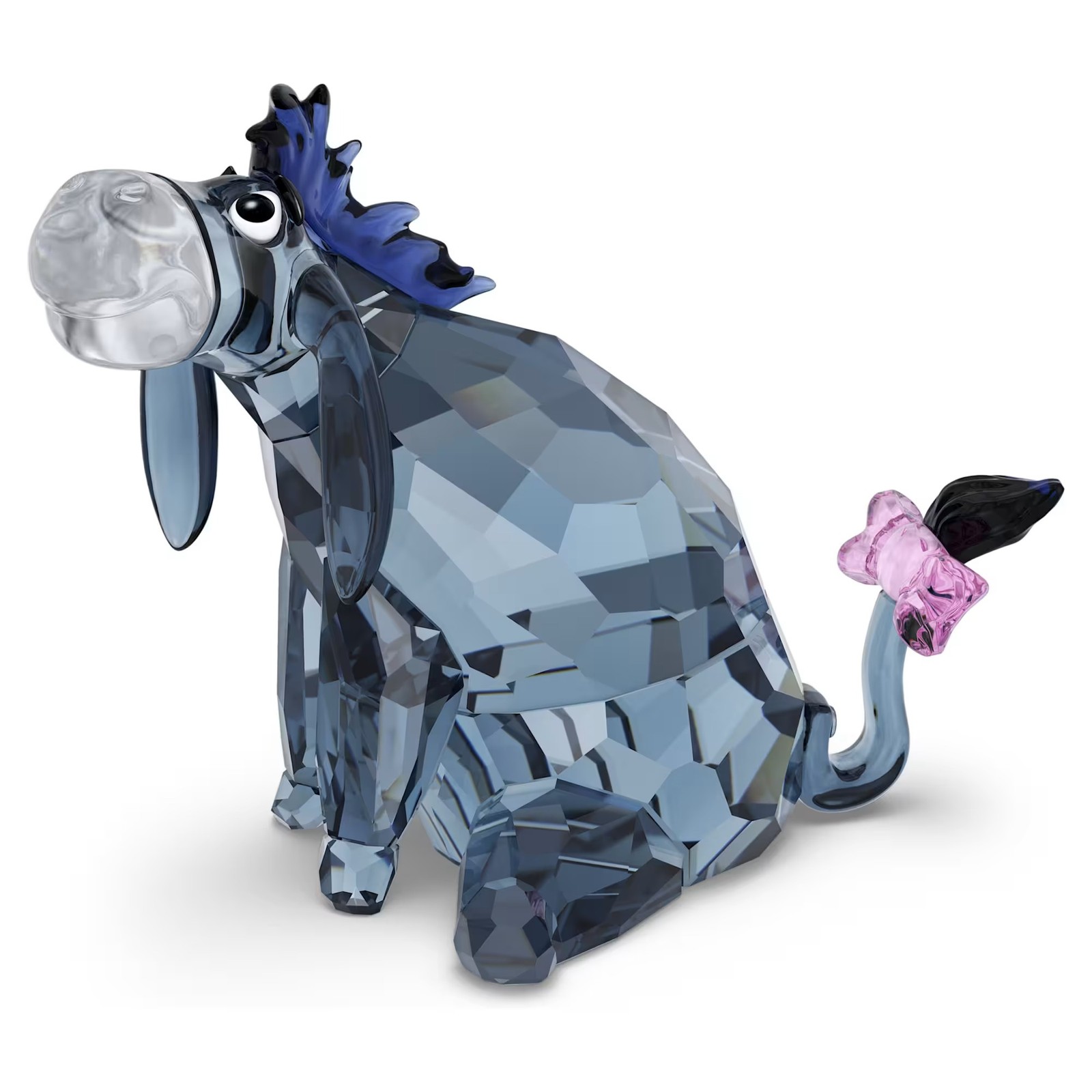 Swarovski Crystal Winnie The Pooh Eeyore Figurine Decoration, Gray, 5732814