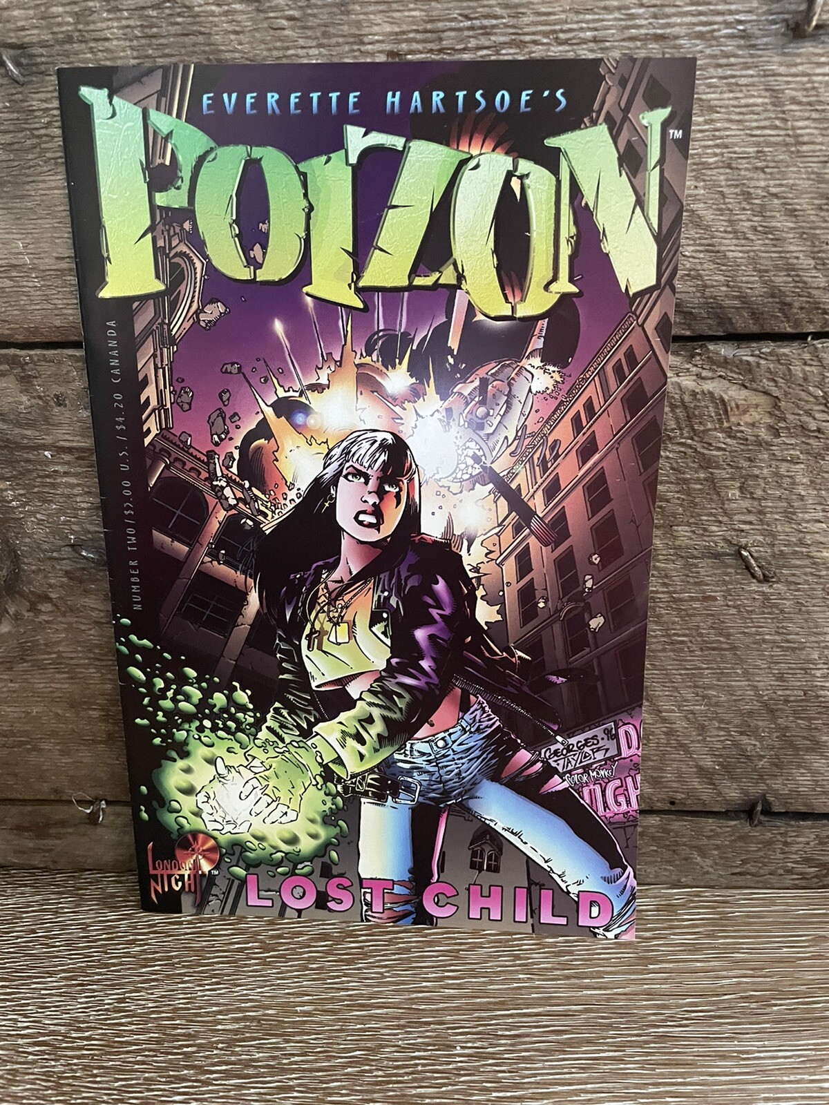 POIZON LOST CHILD #2 NM, Everette Hartsoe, 1996, more indies in store
