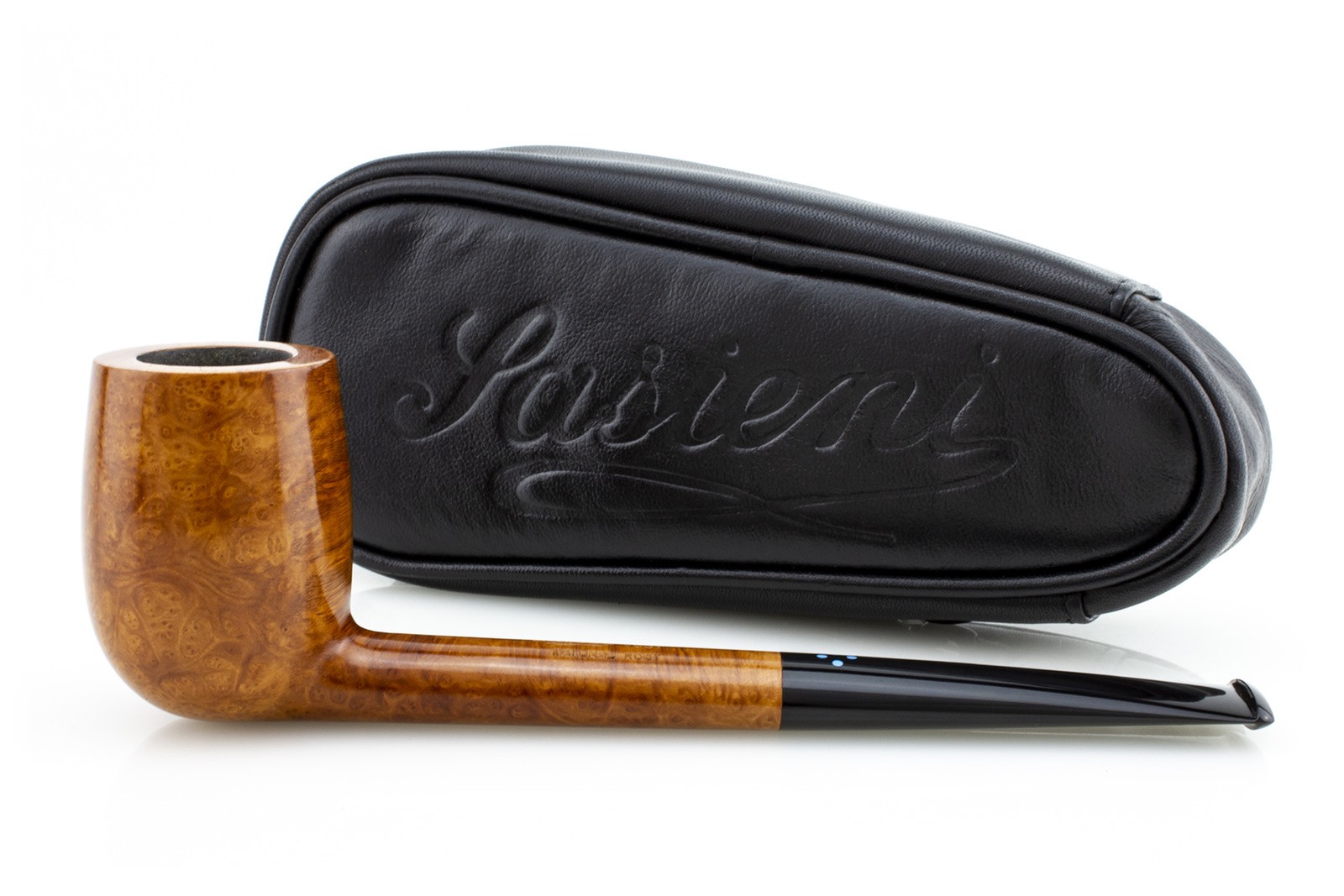 Pipe Sasieni 4 Dot Canadian In Radica Finitura Natural Root Handmade