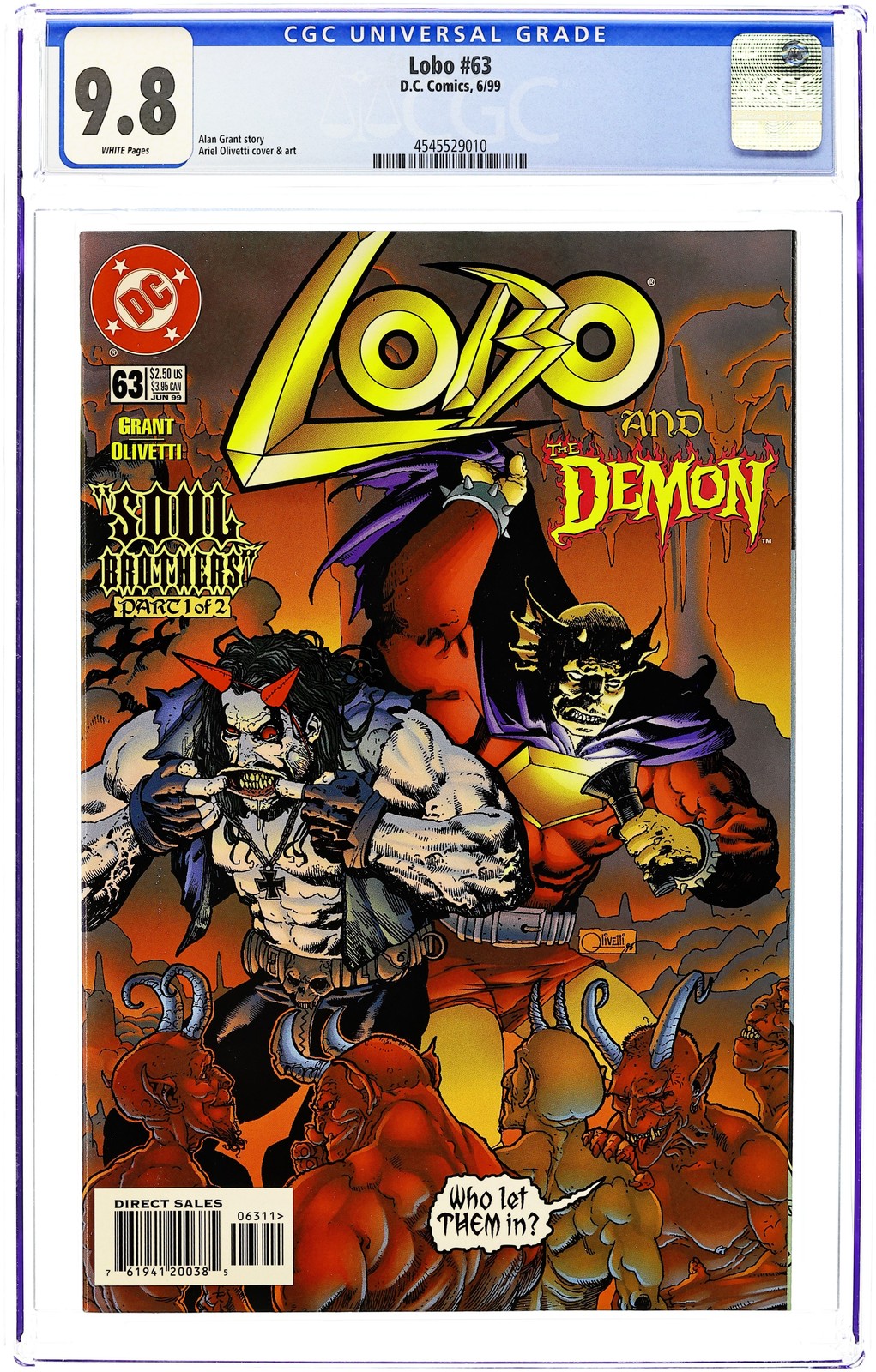 Lobo #63 CGC 9.8 1999 4545529010