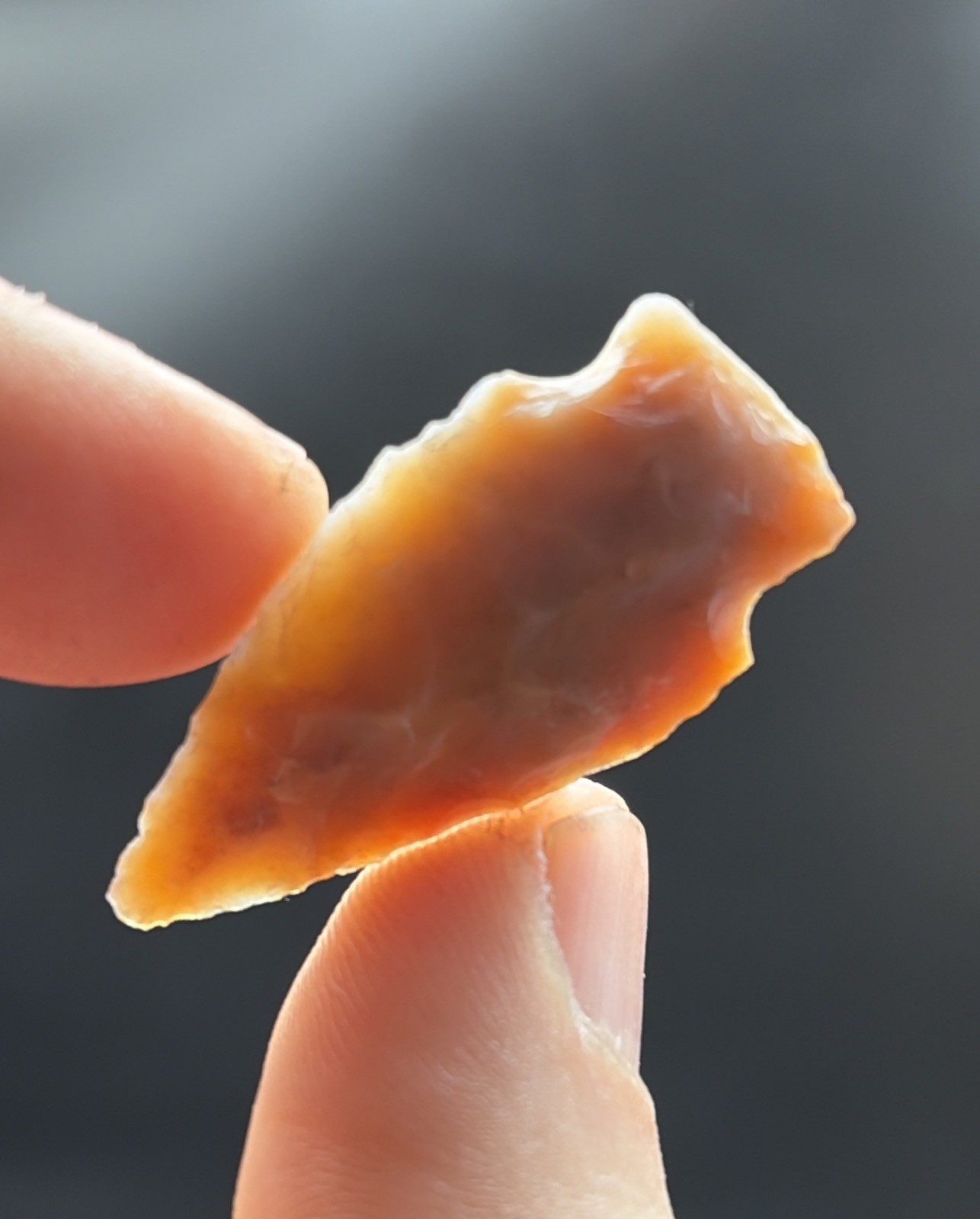WOW BEAUTIFUL FLINTRIDGE CHALCEDONY SPEAR-PA ARROWHEAD-NY OH-BEAVER CO PA