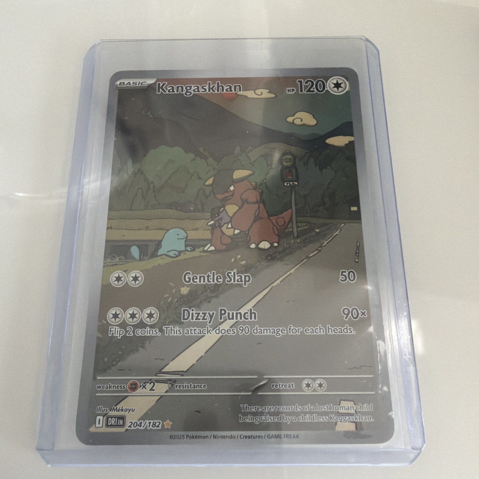 Pokémon TCG SV10 Destined Rivals Kangaskhan 204/182 IR Holo Full Art 2025