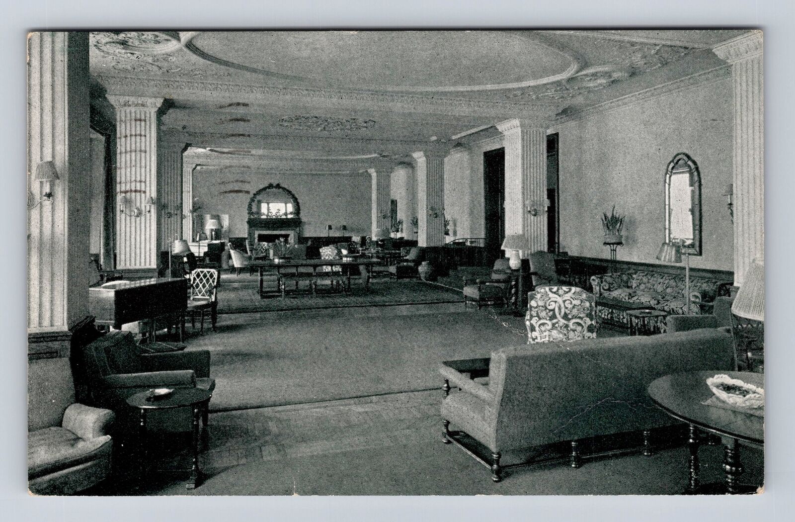 Washington DC, The Dodge Hotel On Capitol Hill, Antique, Vintage c1945 Postcard