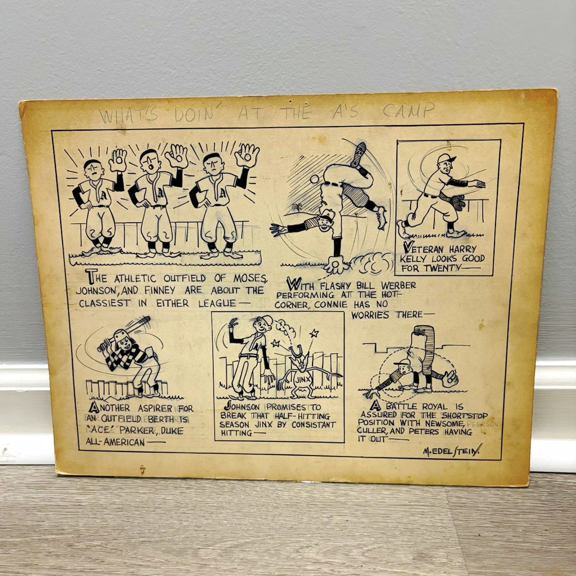 Original ink drawing 