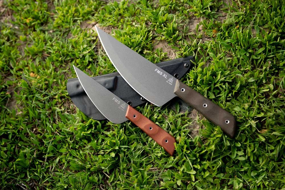 TOPS Frog Market Special Combo FMSCMB-02 1095 Steel USA Piggyback Kydex Sheath