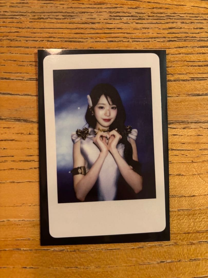 IVE Wonyoung Rakidoro Instax Trading Card WITH MU