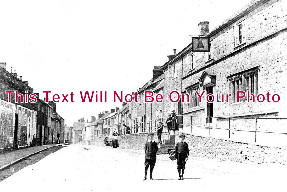 SO 1837 - Bell Inn Pub, High Street, Ilminster, Somerset c1908