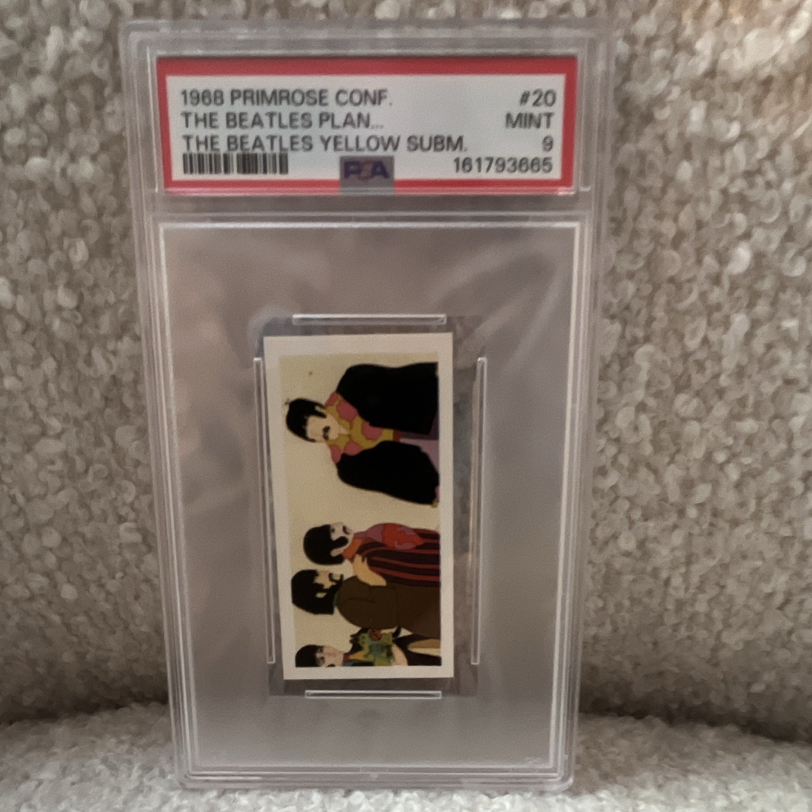 1968 Primrose Confectionery The Beatles Yellow Submarine #20 PSA 9 Mint