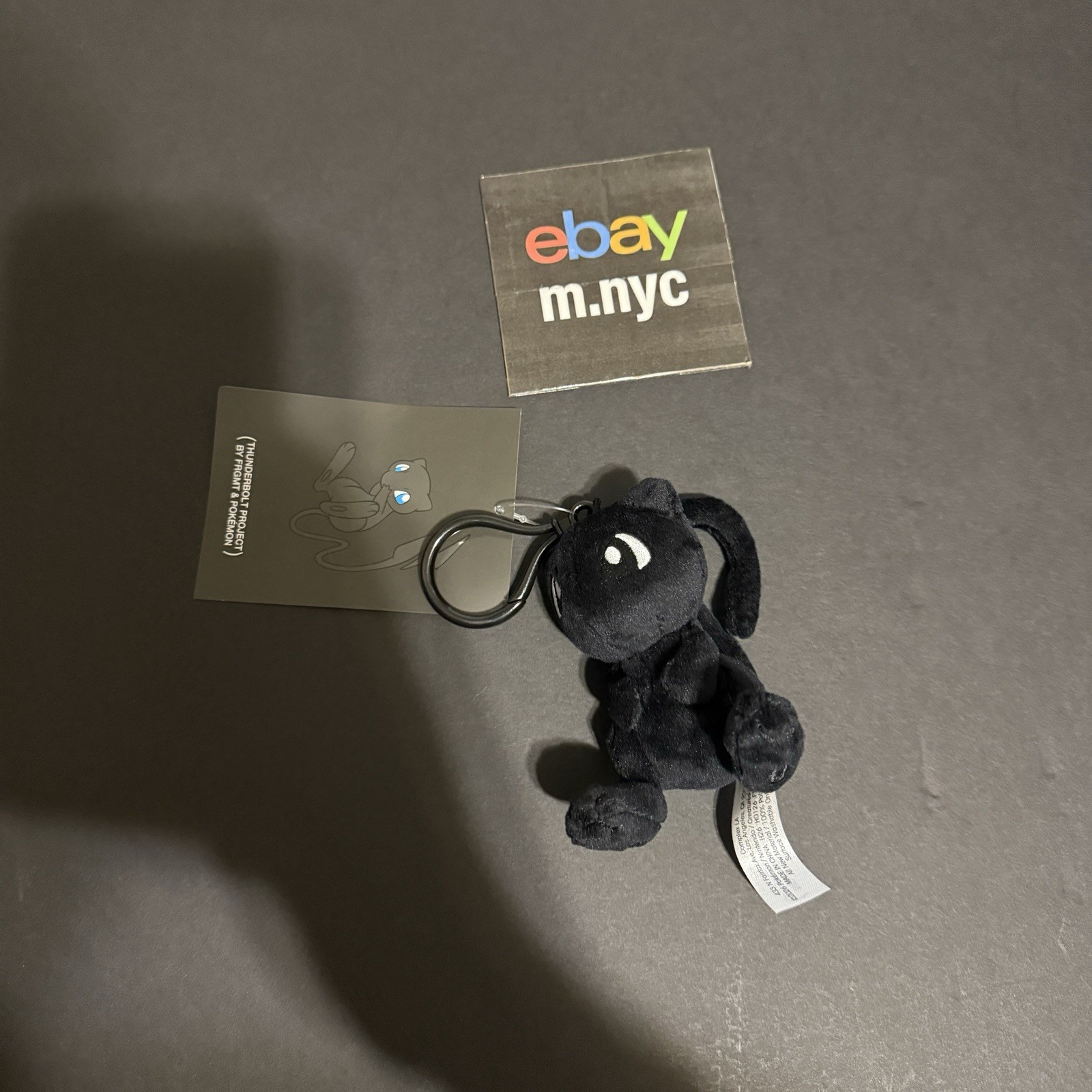 Fragment x Pokemon Mew Plush Keychain ComplexCon 2026 Exclusive NEW