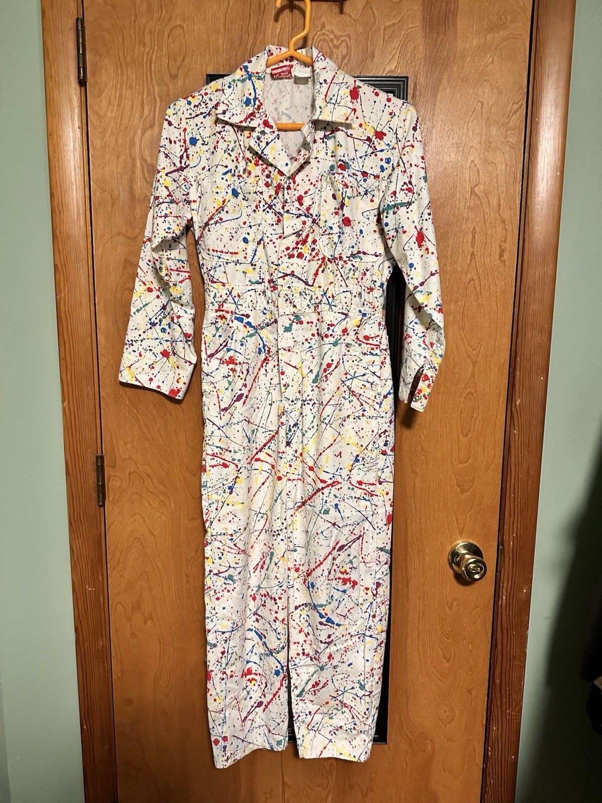 Vtg Ringling Bros Barnum & Bailey Clown College Jumpsuit Circus Kids Medium RARE