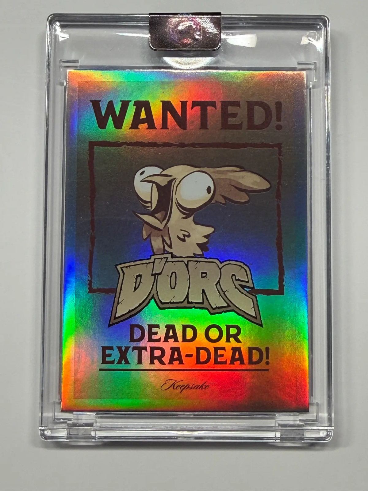 2026 D\'Orc Keepsake Dead or Extra-Dead #174 Holographic Foil