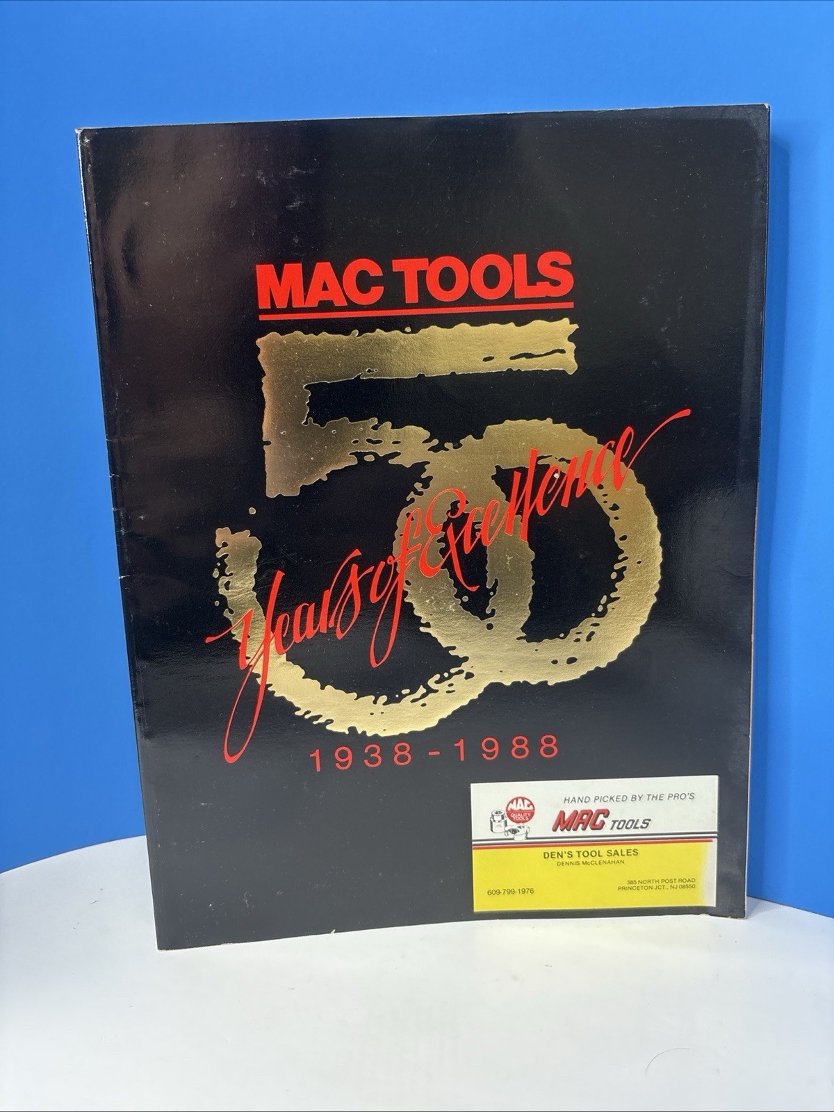 Vintage MAC TOOLS Product Tool Catalog 50th Anniversary 1988 USA