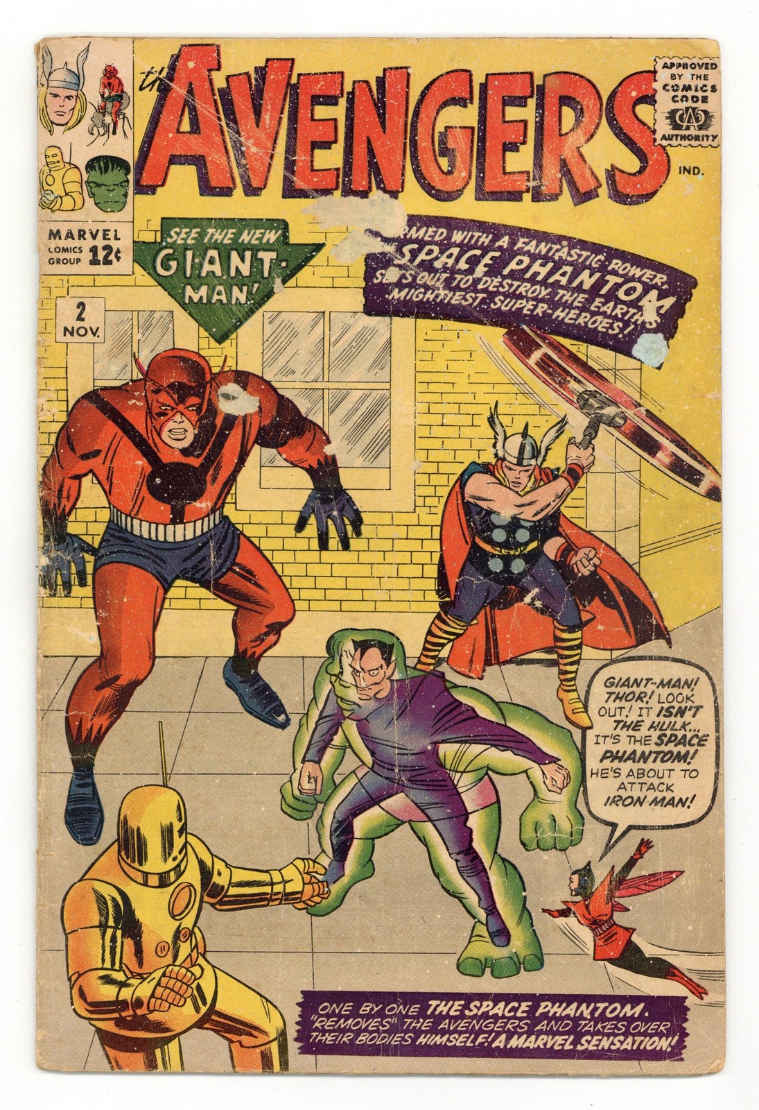 Avengers #2 FR/GD 1.5 1963