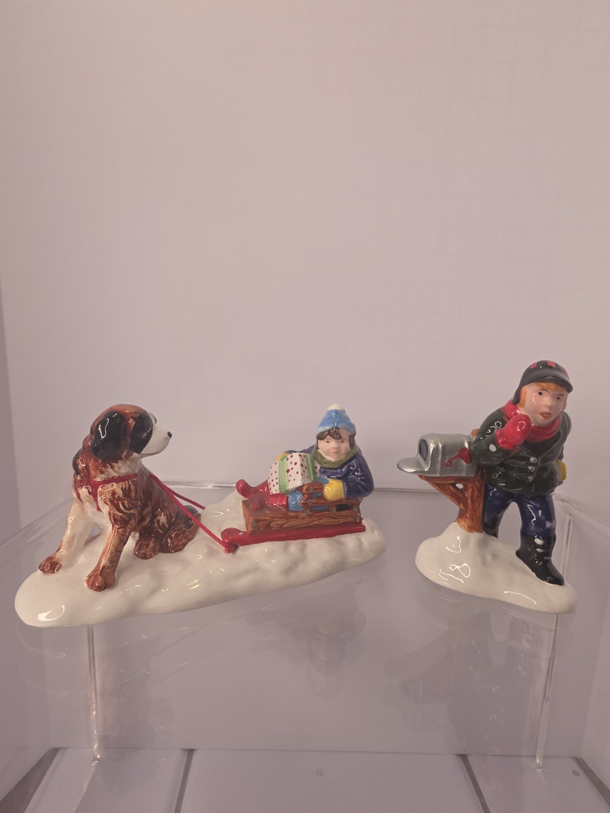 Dept 56 2 Piece Set The Original Snow Village \