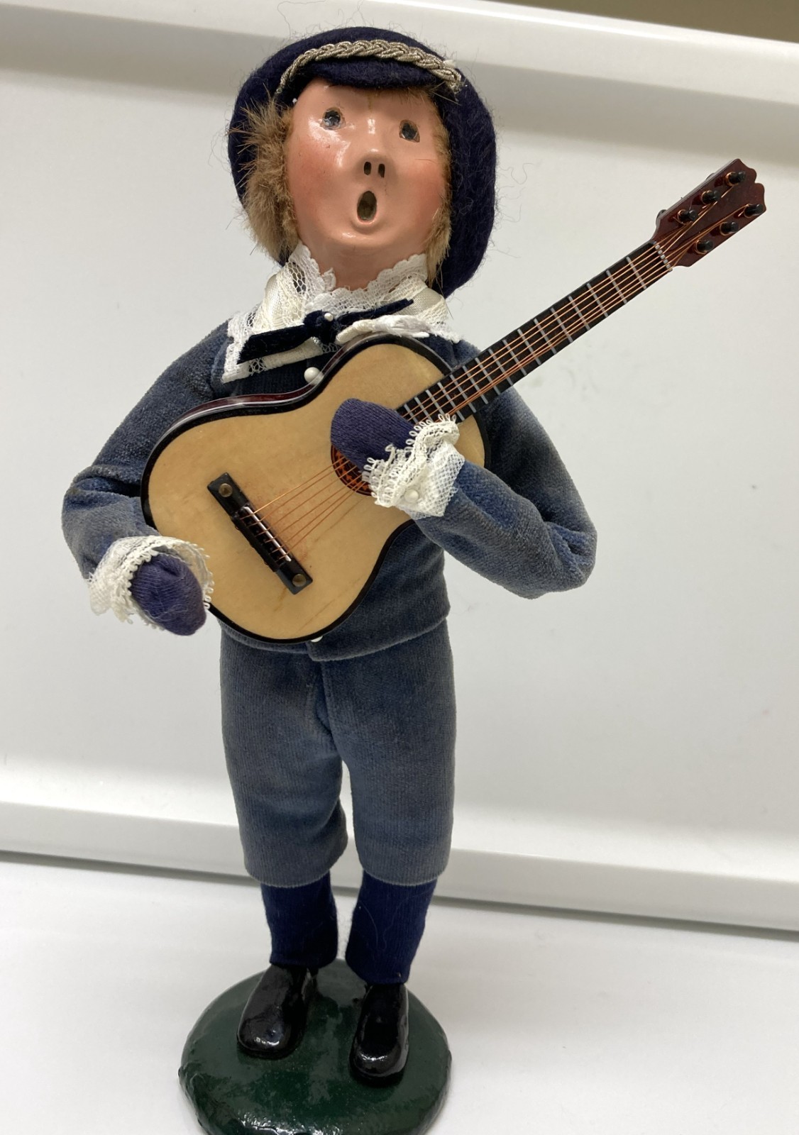 1986 Byers Boy Caroler with guitar and Kurt Adler case