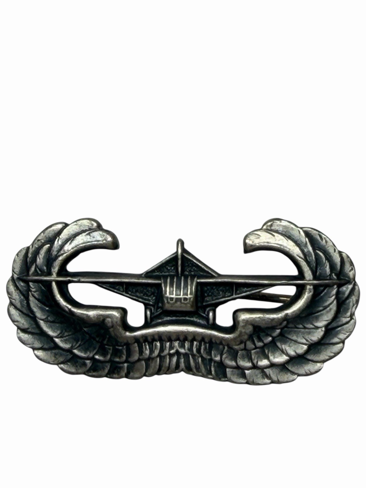Vintage Original WW2 Era Airborne Pin Back Sterling Glider Wing