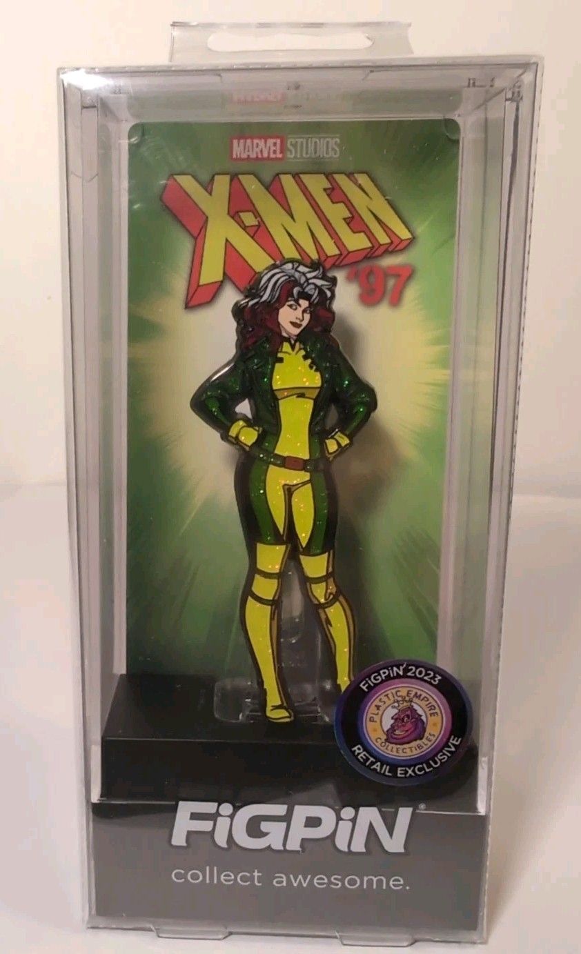 FiGPiN X-Men 97 - Rogue (Glitter) #1597 LE 500 *LOCKED* Plastic Empire Exclusive
