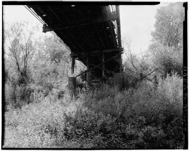 Hopkins Missouri Noakes Bridge East Side Abutment 1900s One Hundred Two River