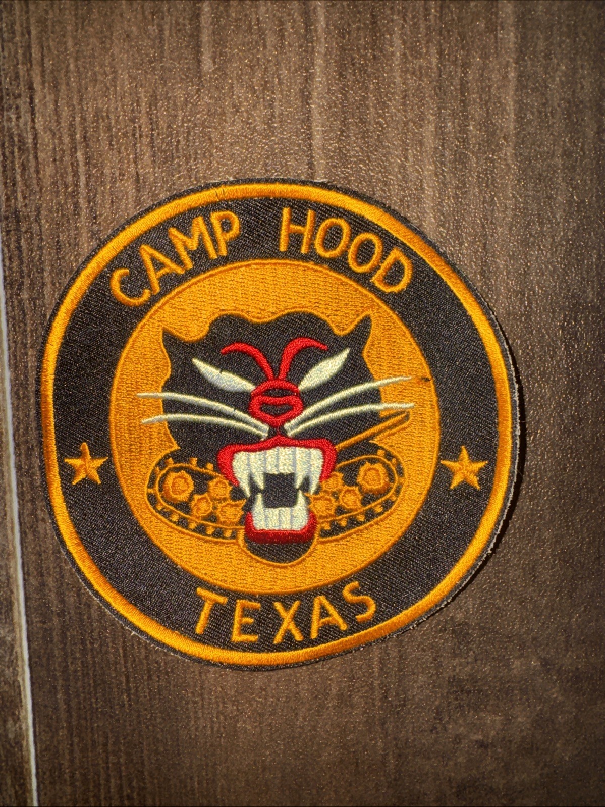 WW 2 US Army Camp Hood Texas Tank Destroyer Twill Patch