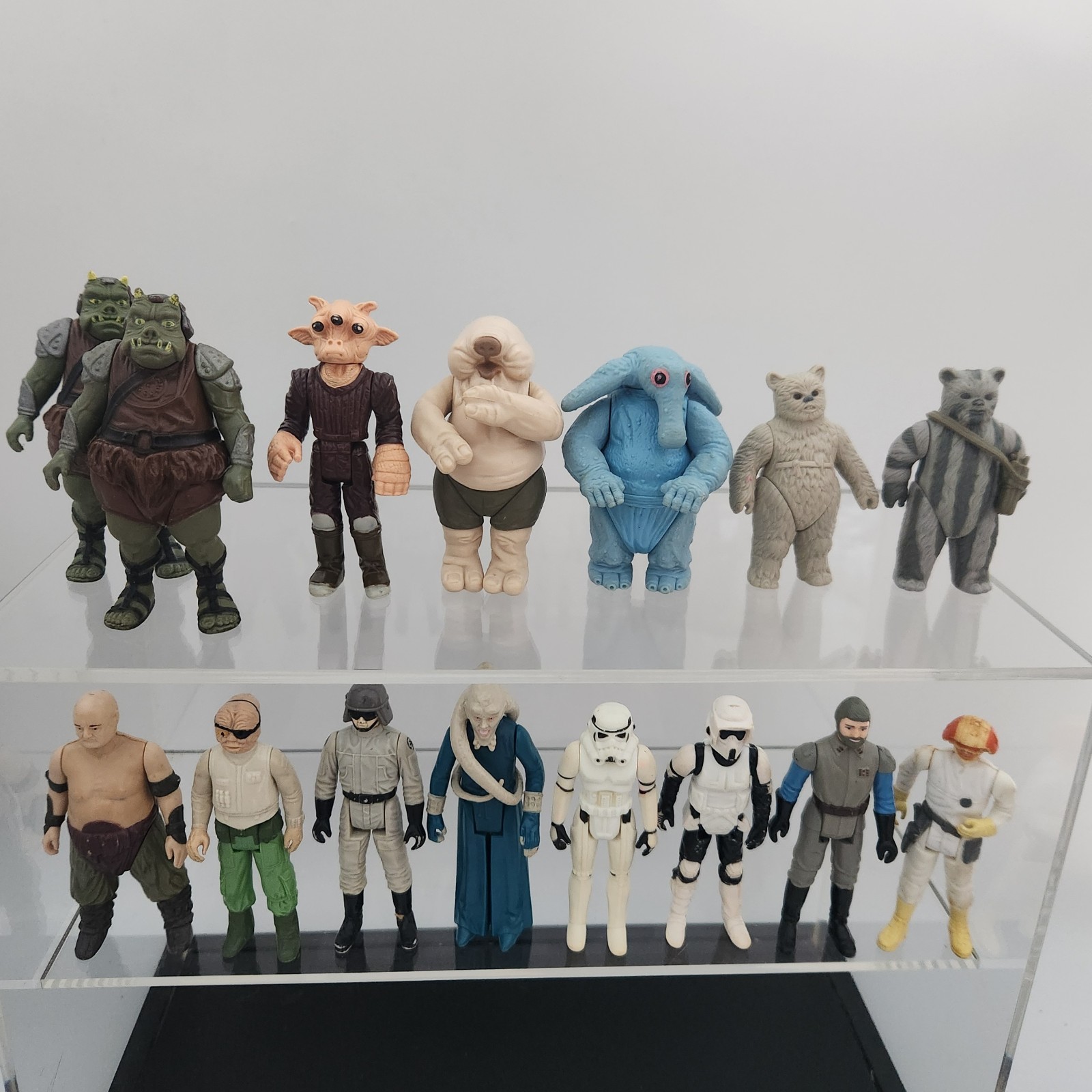Kenner Star Wars Vintage 1980s ROTJ Action Figure Lot 1983 1984 1985 POTF 1977