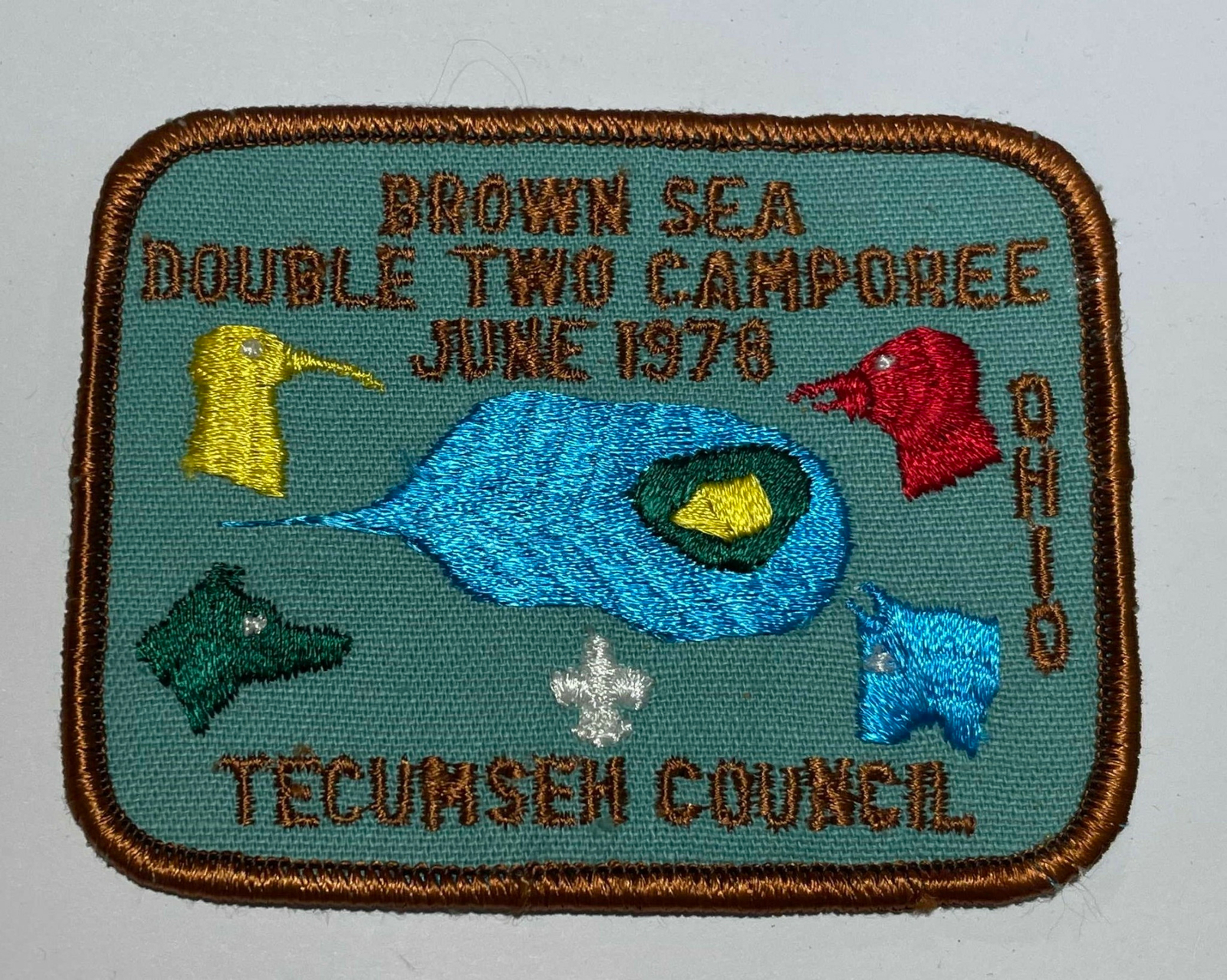 1978 Tecumseh Council Camporee Ohio Patch Boy Scout MC6