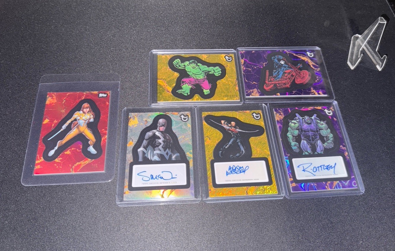 2025 Topps Marvel Comic Book Heroes 1975 - Lot Of 6 Cards - ALL NUMBERED