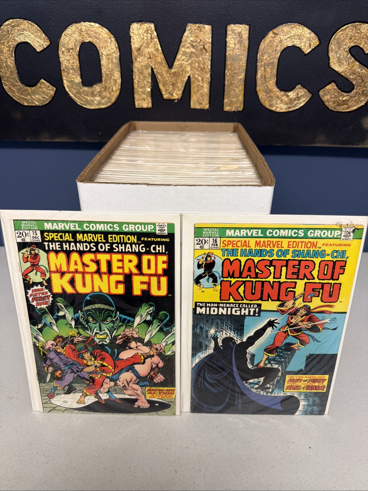 Master Of Kung Fu #15-125 1973 Complete Lot Run Set Marvel 1st Print  + #126