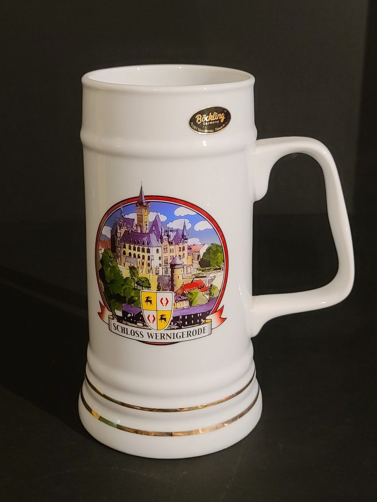 Wernigerode Castle Schloss Ceramic Mug Stein Made In Germany By Bockling Wernigerode Castle Schloss Ceramic Mug Stein Made In Germany By Bockling