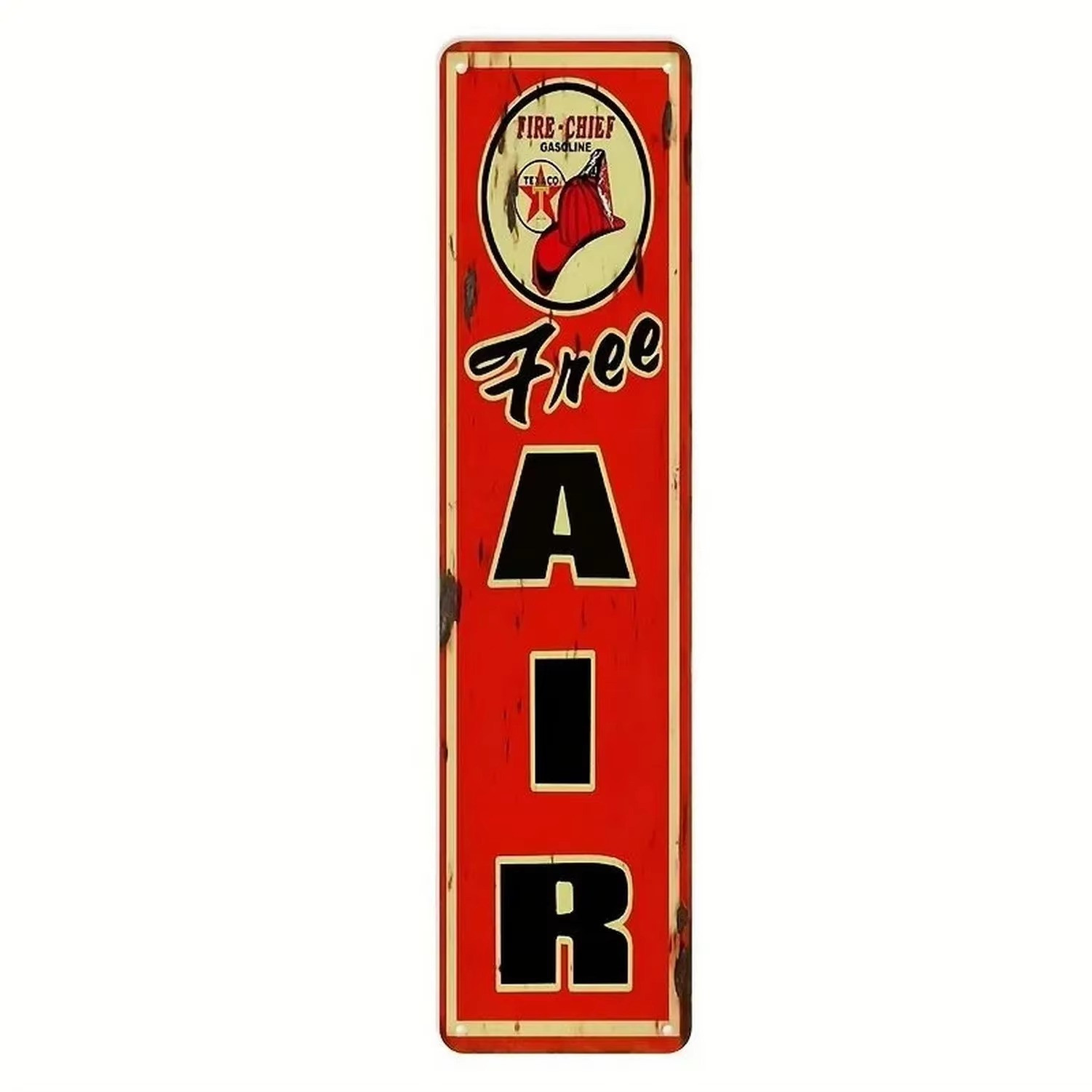 Texaco Free Air Vintage Gas Oil Metal Sign Cafe Bar Man Cave Outdoor Decor Art