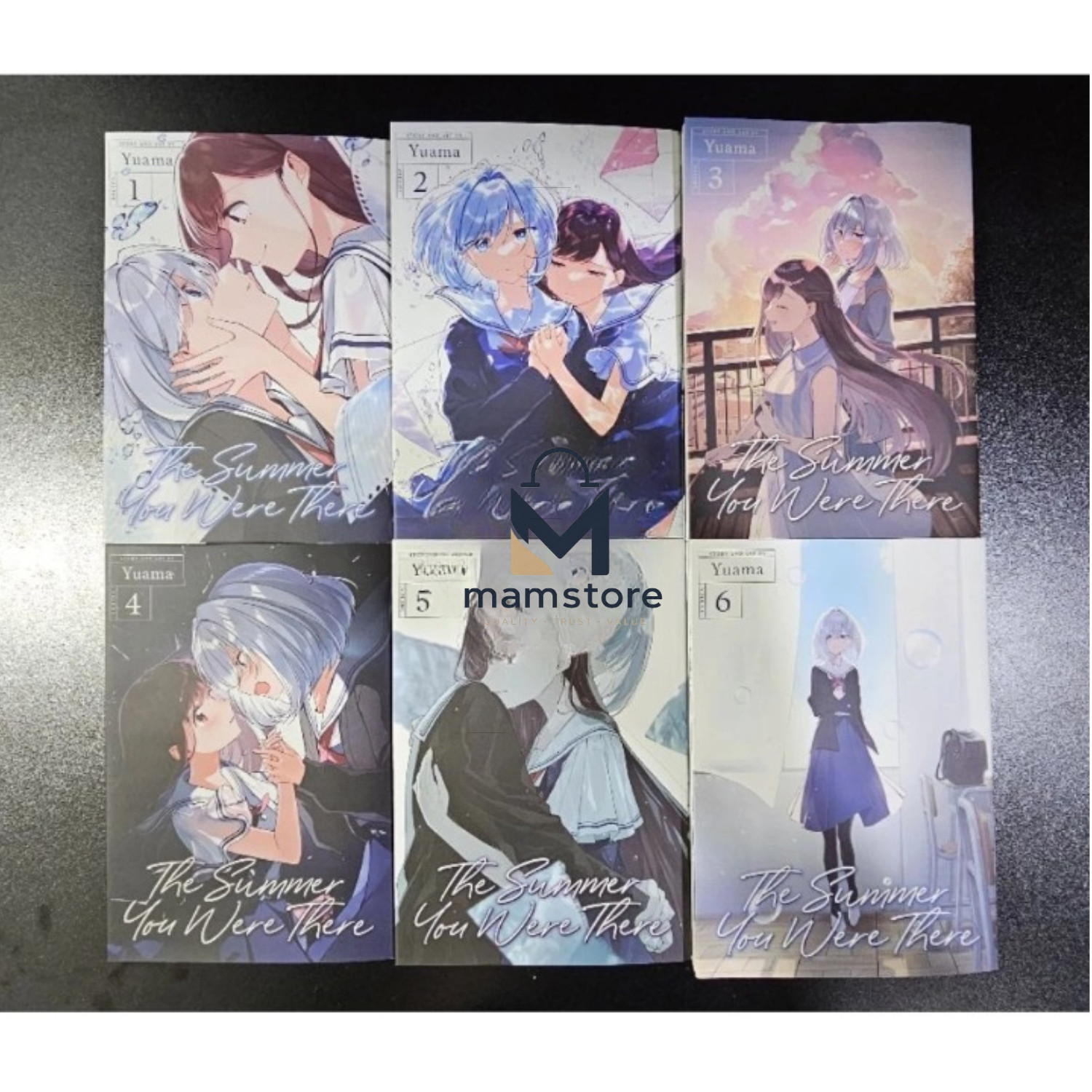The Summer You Were There Vol. 1–6 Complete Set English Manga Softcover By Yuama