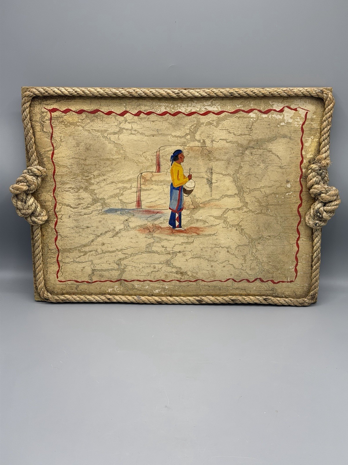 Vintage California Romantica Style Tray