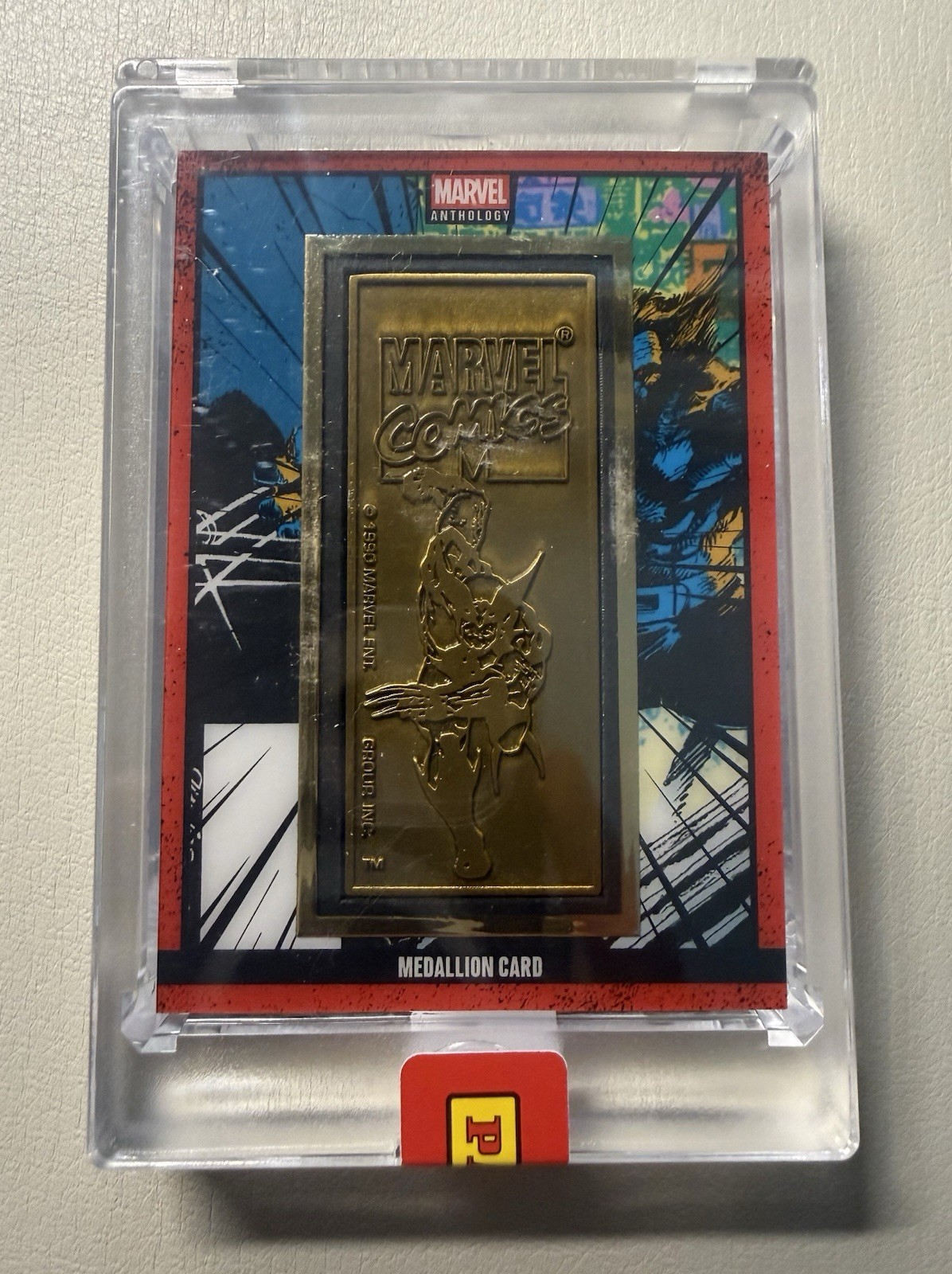 2025 Panini Marvel Anthology WOLVERINE Encased Medallion (1989, Issue #24)