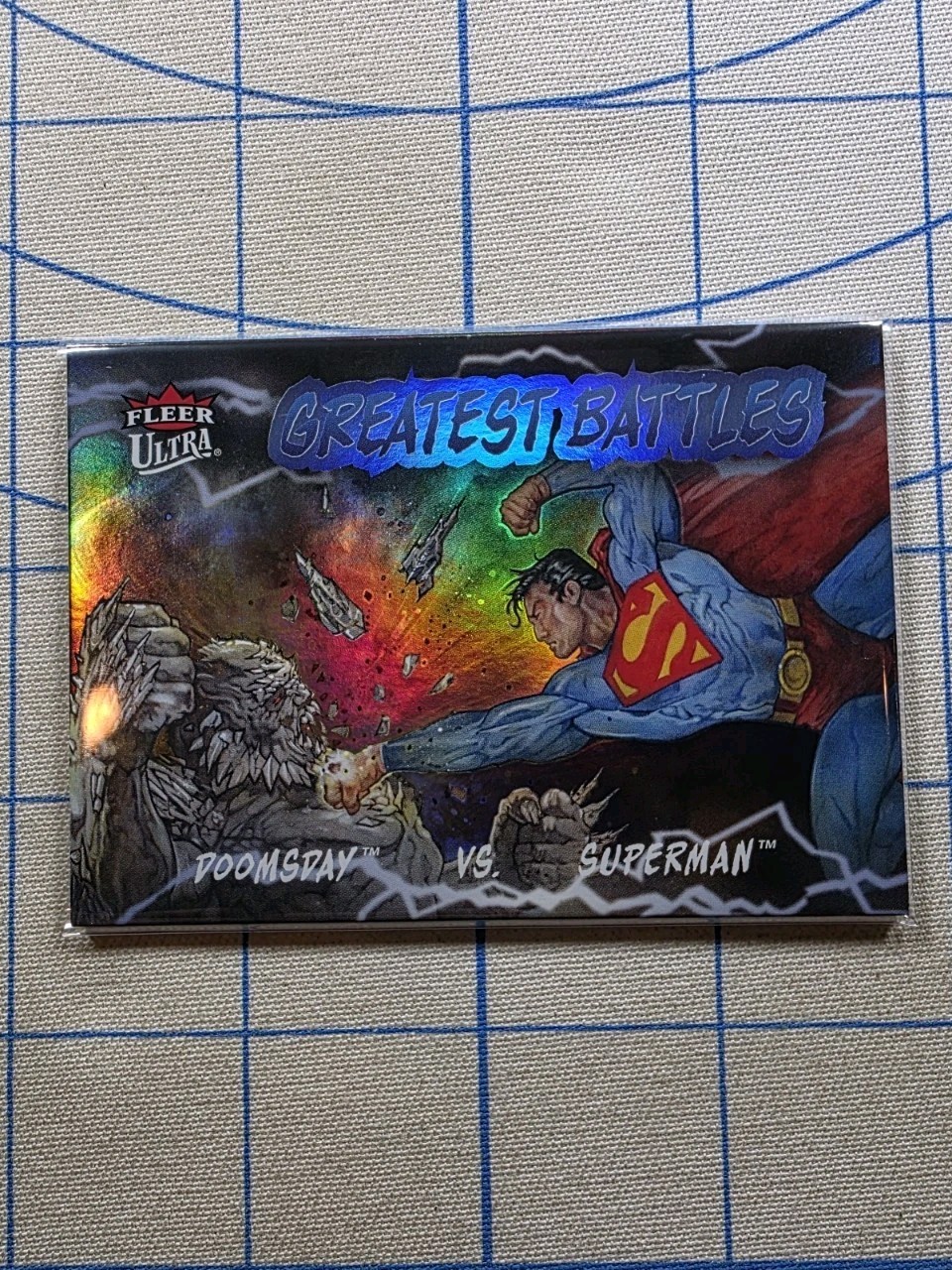 2026 Fleer Ultra - Doomsday VS. Superman GB-2 - Greatest Battles