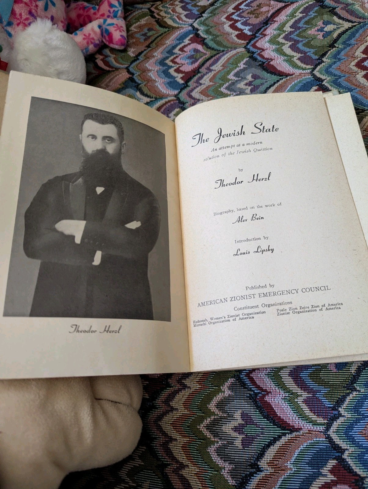 The Jewish state By Theodore Herzl