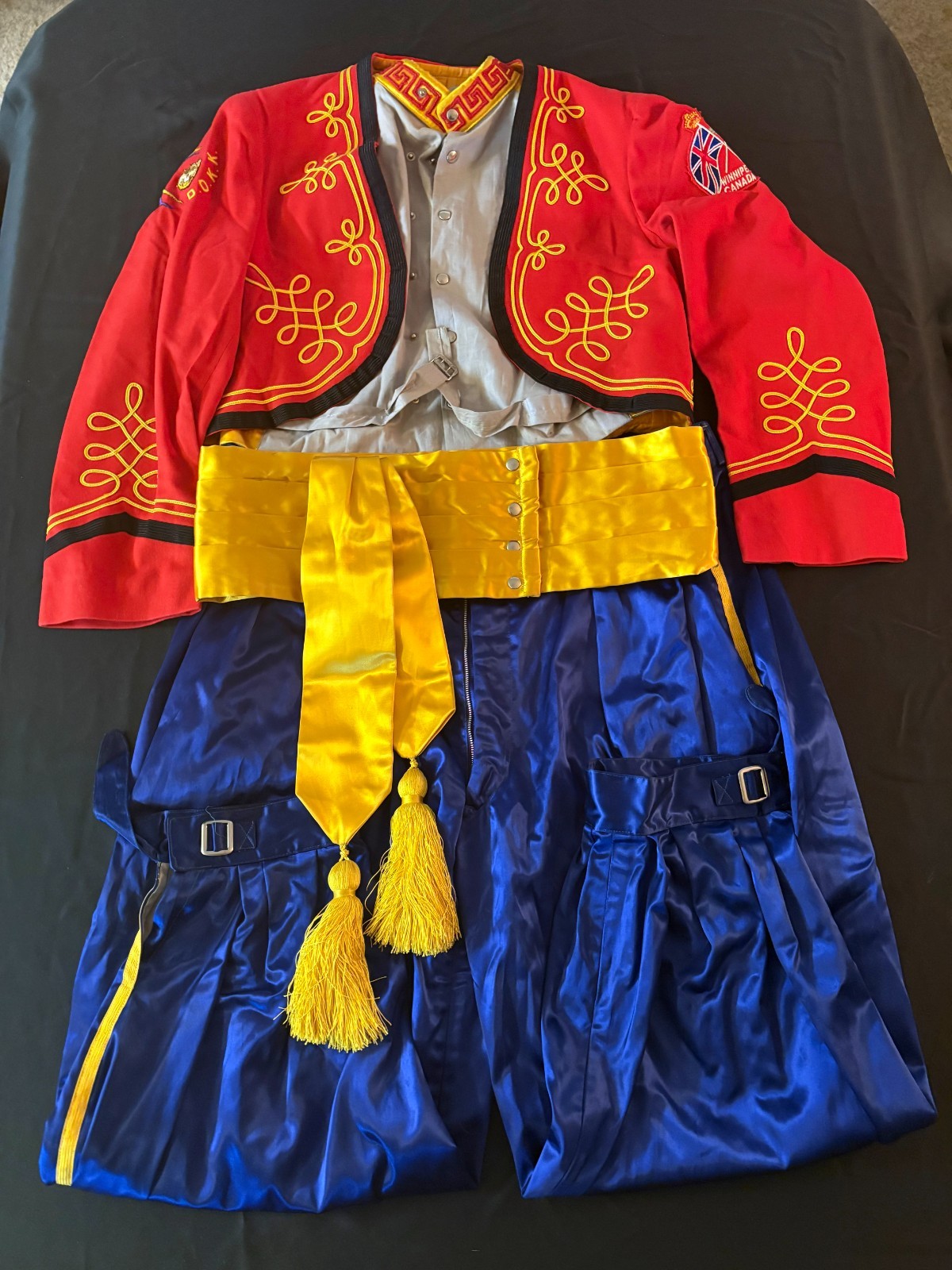Rare Original 1920's D.O.K.K. Knights of Pythias 4 pc. Antique Uniform Archive.