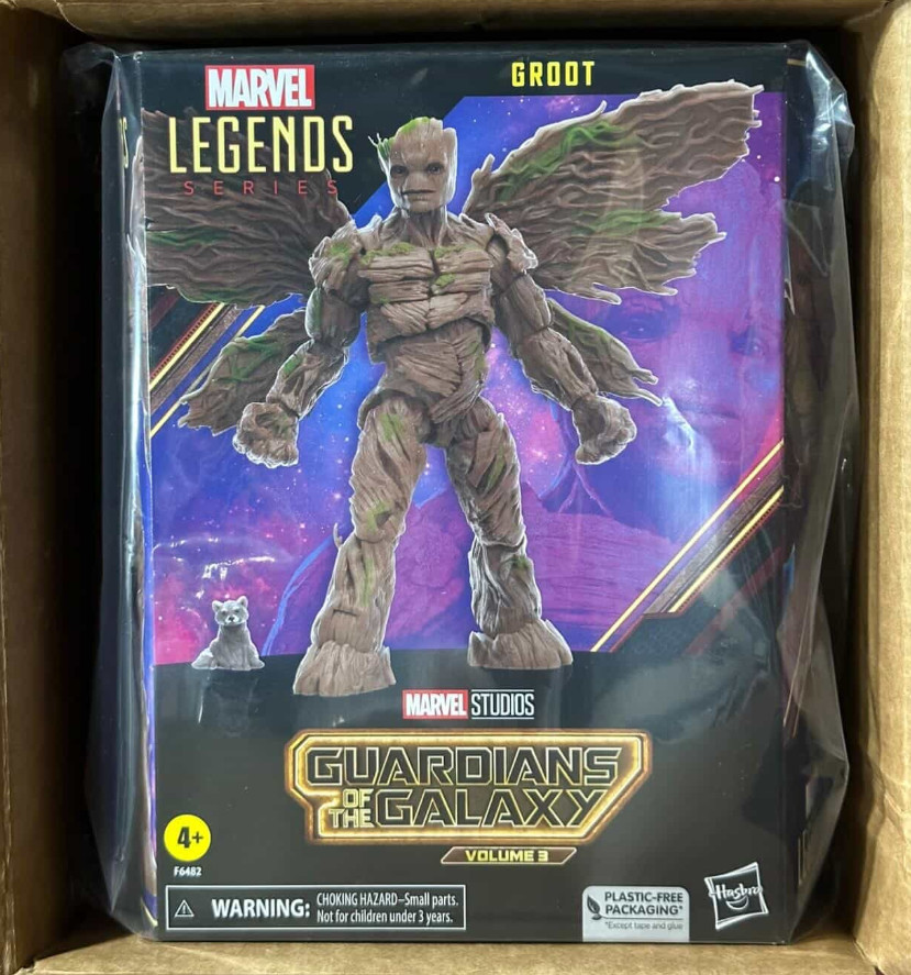 Marvel Legends Deluxe Groot Action Figure Guardians of the Galaxy Volume 3